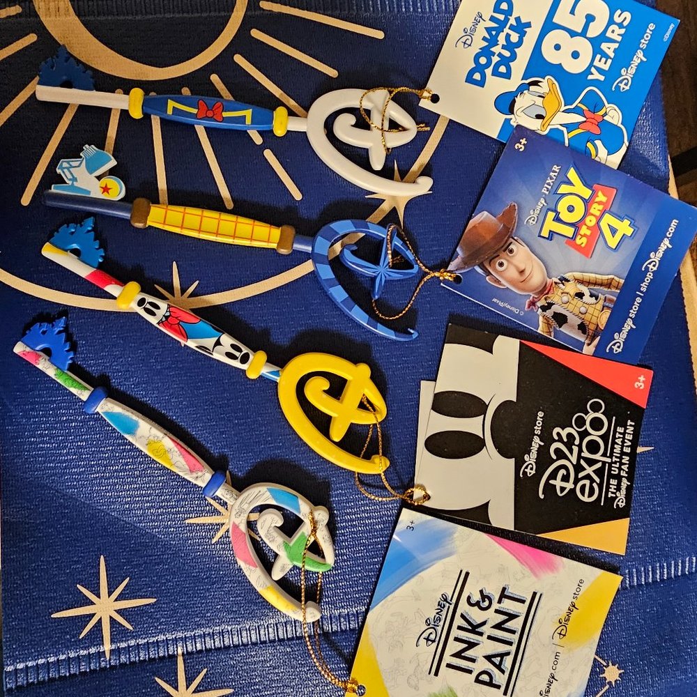 Disney d23 Key, Donald Duck 85th Anniversary Key